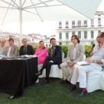 Da destra: Luca Molinari, Andrea Carlo Alpini, Simone D’Onofrio, Paola Gribaudo, Paolo Ceccherini, Vasily Klyukin, Eugenio Albert Schatz e Marc Ivasilievitch